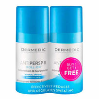 Slika Dermedic Antiperspirant 48-H roll-on, 60 mL (1+1 GRATIS)