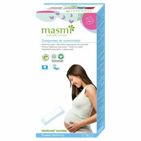 Slika Masmi bombažni materinski poporodni vložki, 10 kom.