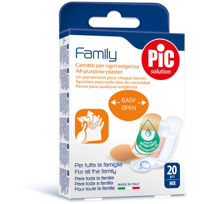 Slika Pic Family Mix Antibakterijski obliži, 20 obližev