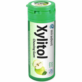 Slika Xylitol varovalni žvečilni gumiji z okusom jabolka, 30 gumijev