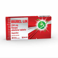 Slika Ibubel LIN 200 mg tablete, 20 obloženih tablet