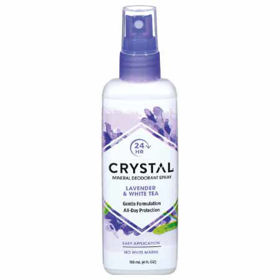 Slika Crystal essence mineralni deodorant v razpršilu s sivko in belim čajem, 118 mL