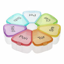 Slika Mediblink tedenska posodica za tablete - Cvet