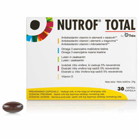 Slika Nutrof Total za zdravje oči, 30 kapsul