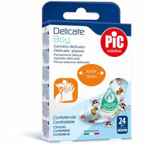 Slika PiC Delicate antibakterijski obliž za otroke, 24 obližev