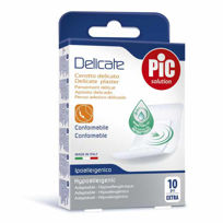 Slika PiC Delicate antibakterijski obliž - velikost XL, 10 obližev
