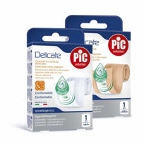 Slika PiC Delicate antibakterijski obliž za rezanje - 50 x 8 cm, 1 obliž