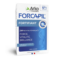 Slika Forcapil Fortifiant Lasje in nohti, 60 ali 180 kapsul