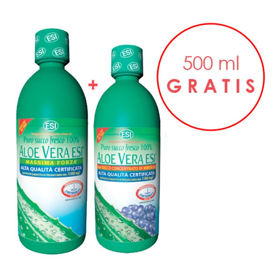 Slika Aloe vera ESI Maksimalna moč, 1000 mL + gratis ESI Aloe z okusom borovnice, 500 mL