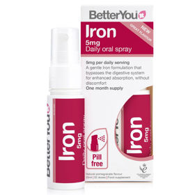 Slika BetterYou Železo 5 mg pršilo/sprej, 25 mL
