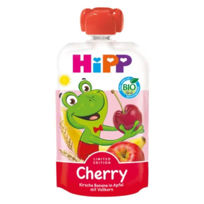 Slika HiPP Hippis LIMITED EDITION češnja, jabolka in banana, 100 g