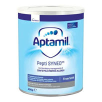 Slika Aptamil Pepti Syneo - za prehransko uravnavanje alergije pri dojenčkih, 400 g