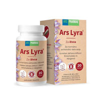 Slika Ars Pharmae Ars Lyra naravno dopolnilo, 20 kapsul