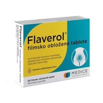 Slika Flaverol - pri vnetju mehurja in težavah s sečili, 60 tablet